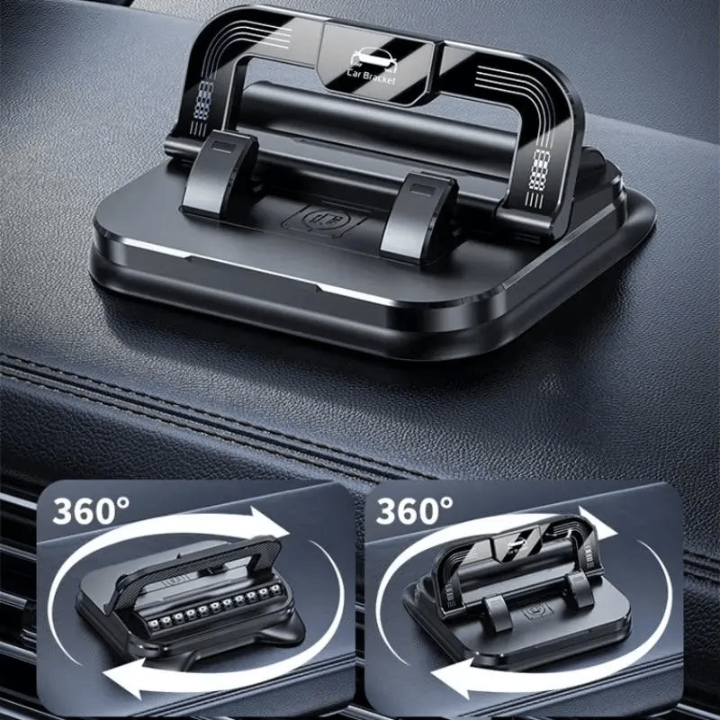 🔥 Black Friday Sale Is On Fire! Car phone holder 360 degree rotation, suitable for car navigation in-car dashboard